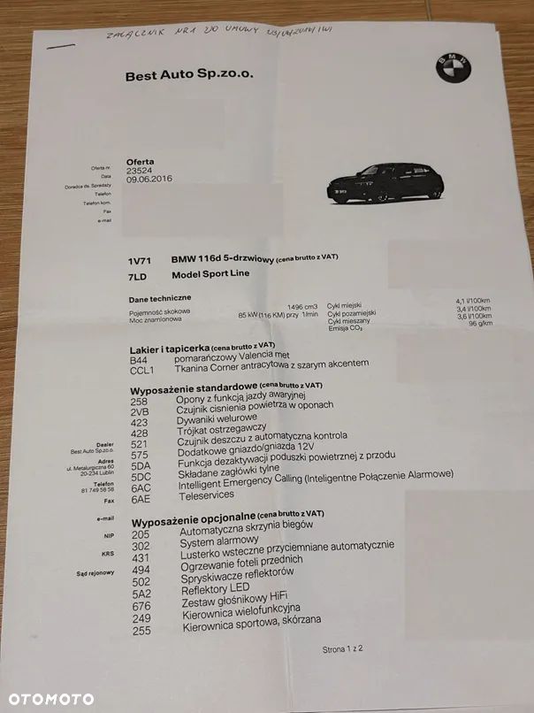BMW Seria 1 116d Sport Line - 17