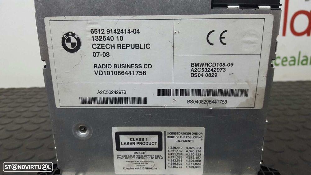 SISTEMA AUDIO / RADIO CD MINI MINI (R50,R53) COOPER - 9