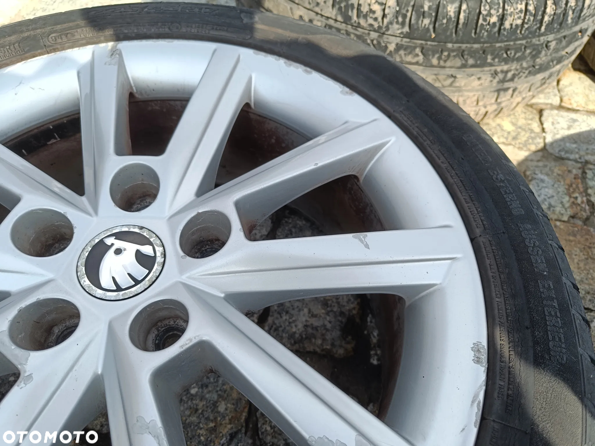Felgi Aluminiowe 17 Skoda Octavia 3 5x112 ET49 5E0601025E Koła VW Seat Audi - 10