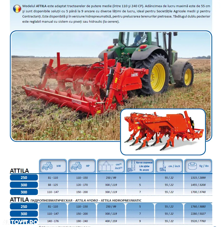 Maschio ATTILA 250/5, 300/7 - 17