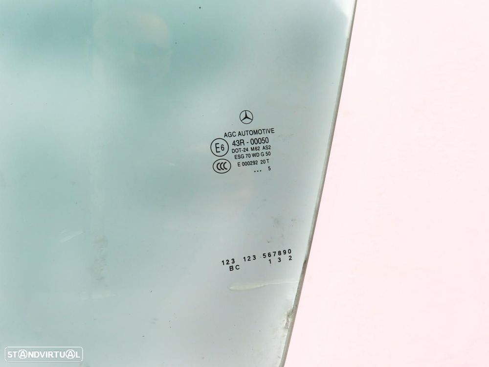 Vidro da porta Esquerdo/Frente Usado / Original MERCEDES-BENZ CLS (C218)/MERCEDE... - 3
