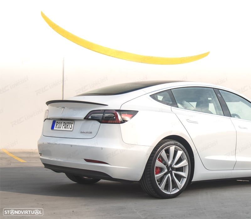 AILERON TESLA MODEL 3 17-20 LOOK PERFORMANCE - 1