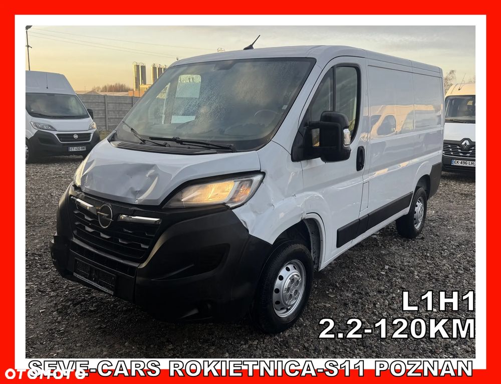 Opel MOVANO L1H1, 120km, klima,tempomat, sensory, ducato, boxer - 1