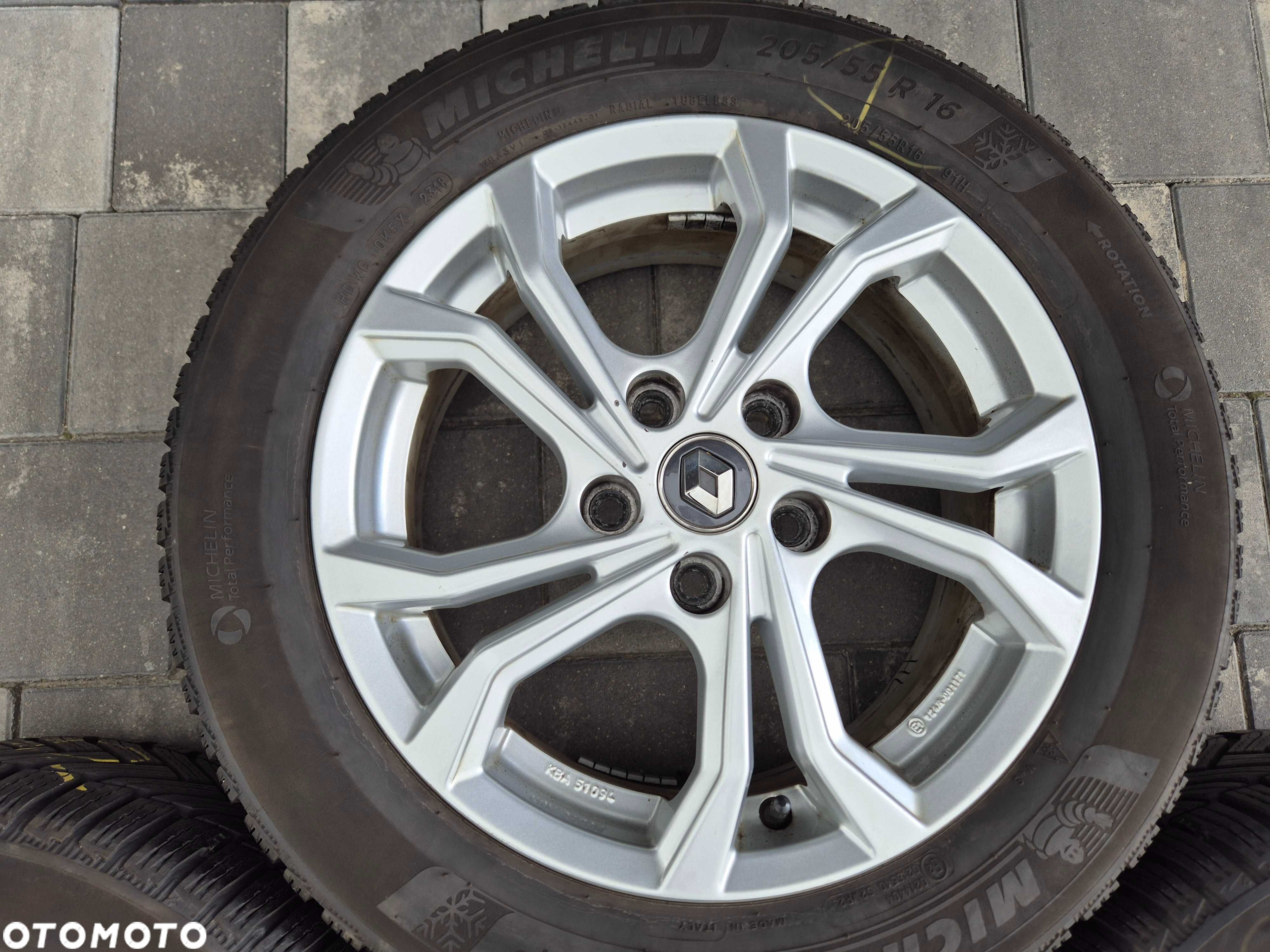 Felgi Aluminiowe 16” 5x114,3 6,5Jx16 ET41 Renault Kia Nissan itd N2850 - 5