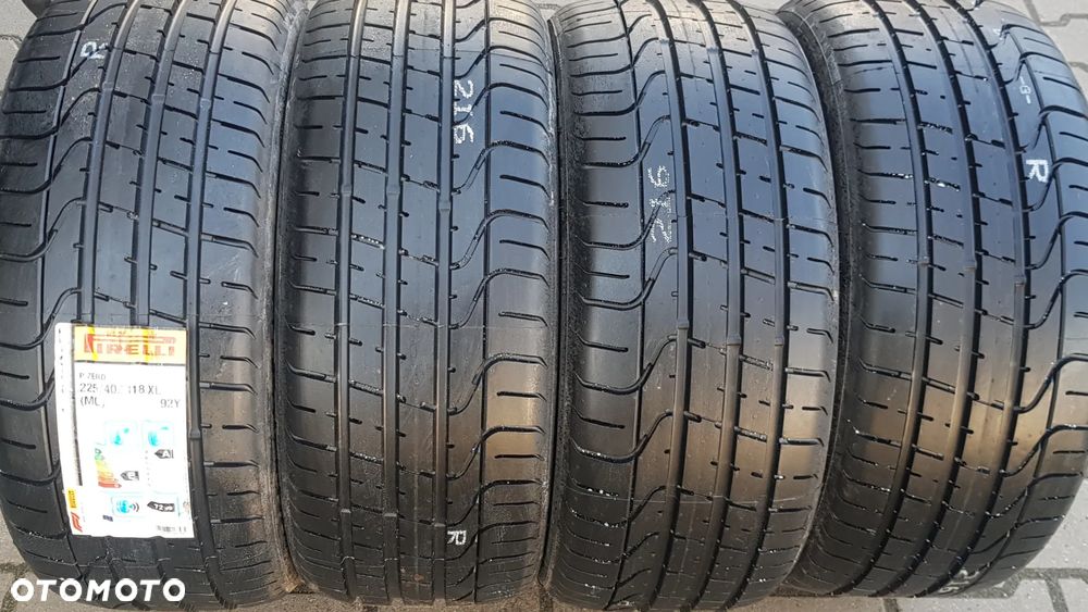 4x 225/40R18 Pirelli P Zero Nowy komplet opon letnich Poznań - 1