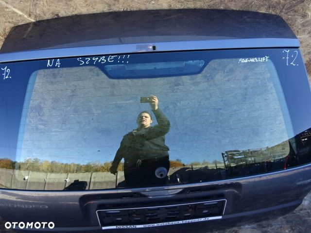 SZYBA KLAPA BAGAŻNIKA TYŁ FORD MONDEO MK3 LIFT NR72 - 2