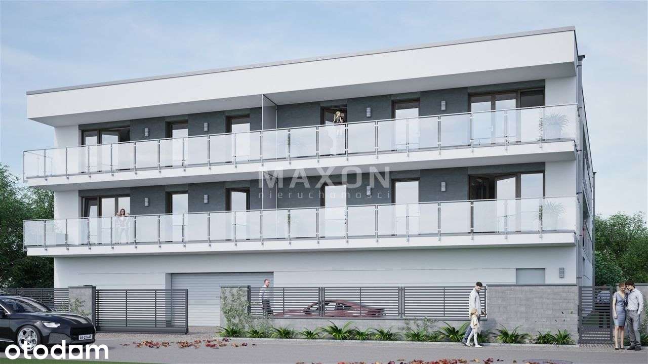 3 pokoje - duży balkon - garaż