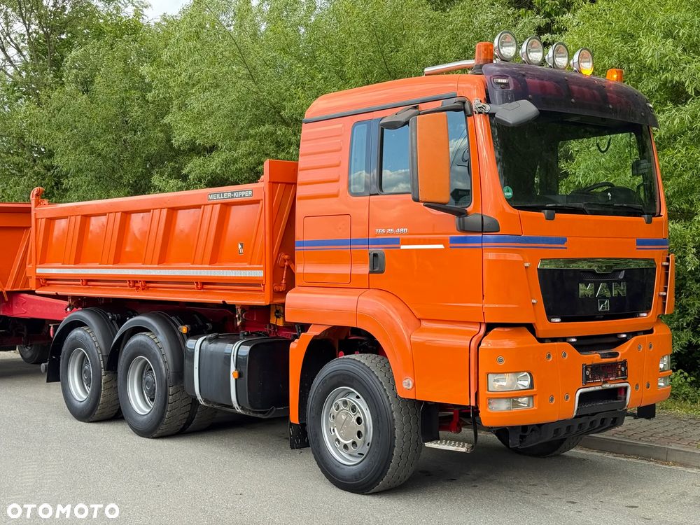 MAN * Kiper * Wywrotka * 26-480 *  MAN TGS 6x4 Bordmatic * Zastaw  * Stan Perfekcyjny * - 3