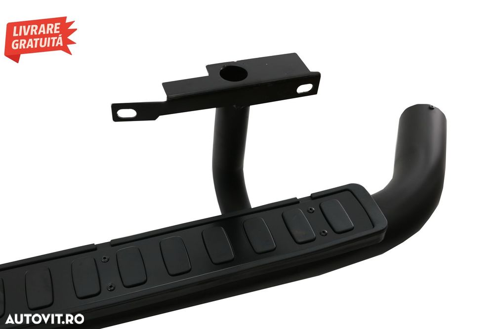 Praguri trepte Laterale 110 compatibile cu Land ROVER Defender (1990-2016) Black E- livrare gratuita - 6