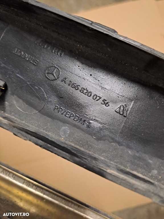 Grila dreapta bara fata Mercedes ML W166 an 2012-2015 originala - 3