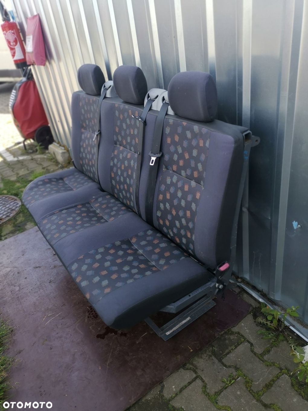 Fotel Kanapa Trójka Trzeci Rząd Mercedes Vito Viano 639 2003-2014 - 2