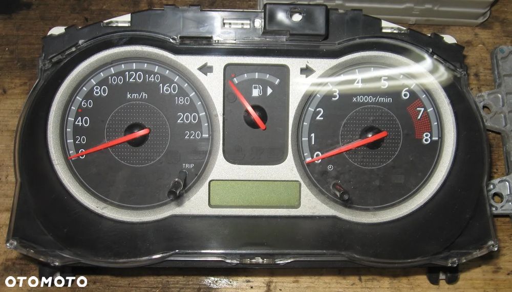 sterownik silnika NOTE E11 1.6 16V MEC93-040 NISSAN zestaw startowy komputer - 8