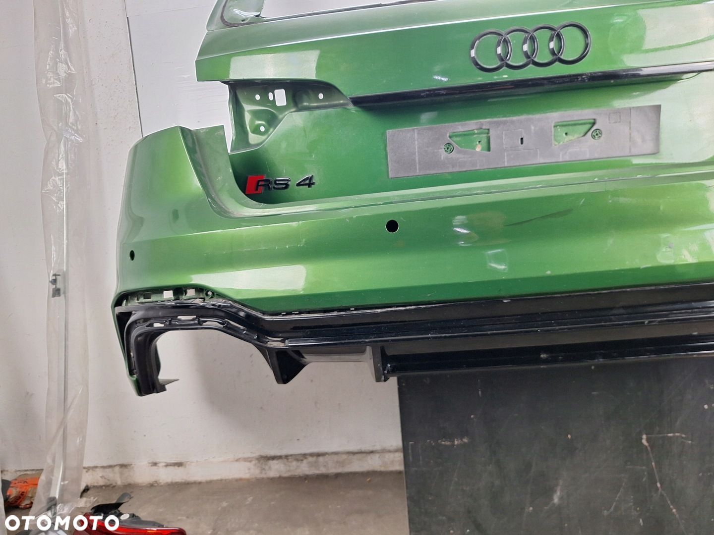 KLAPA ZDERZAK AUDI RS4 8W 8W9 B9 ORYGINAŁ OE ASO LISTEWKA BLACK LINE - 4