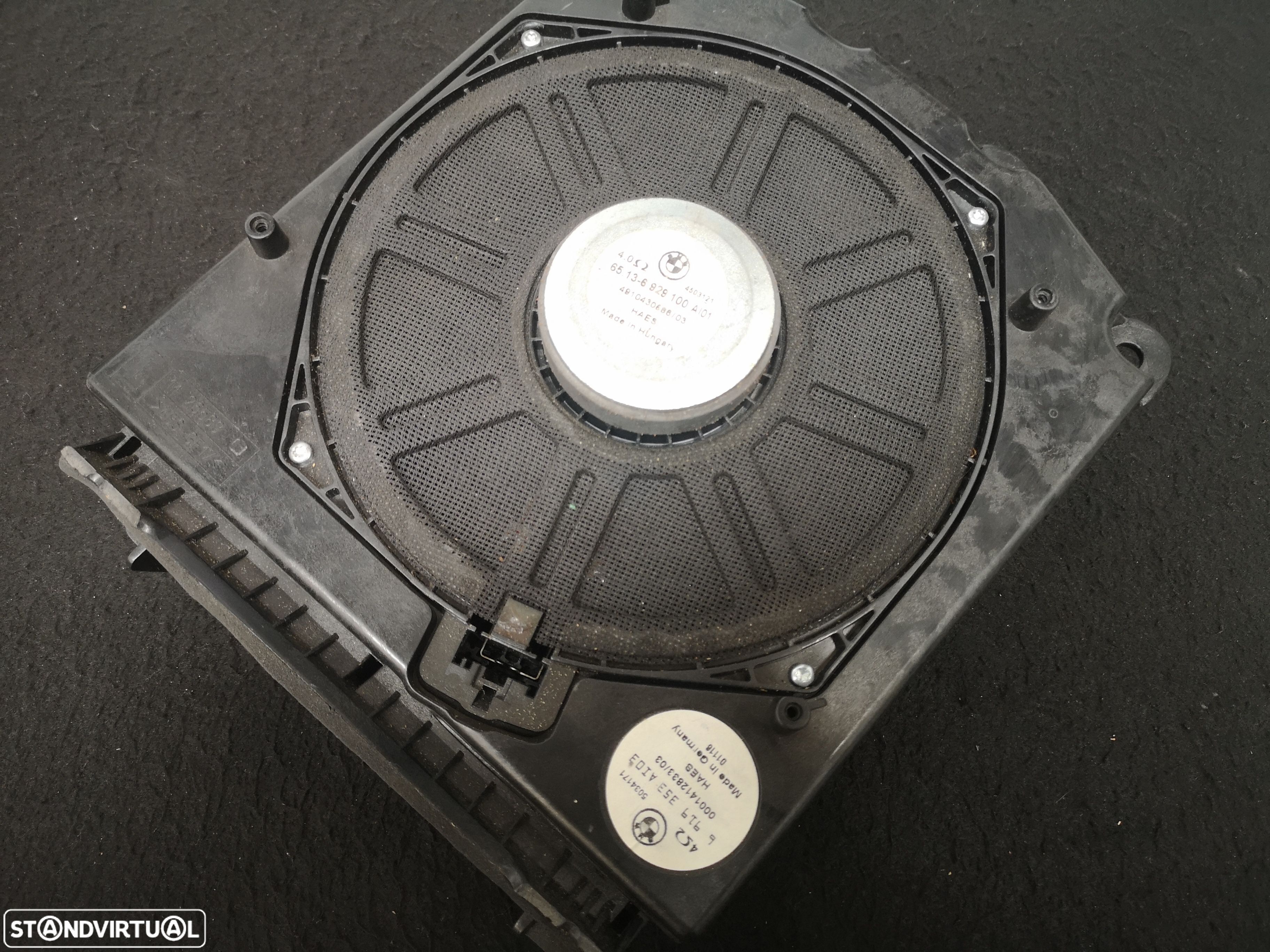 Coluna de som SUBWOOFER esquerdo bmw5 e60 e61 2003-2009 - 1