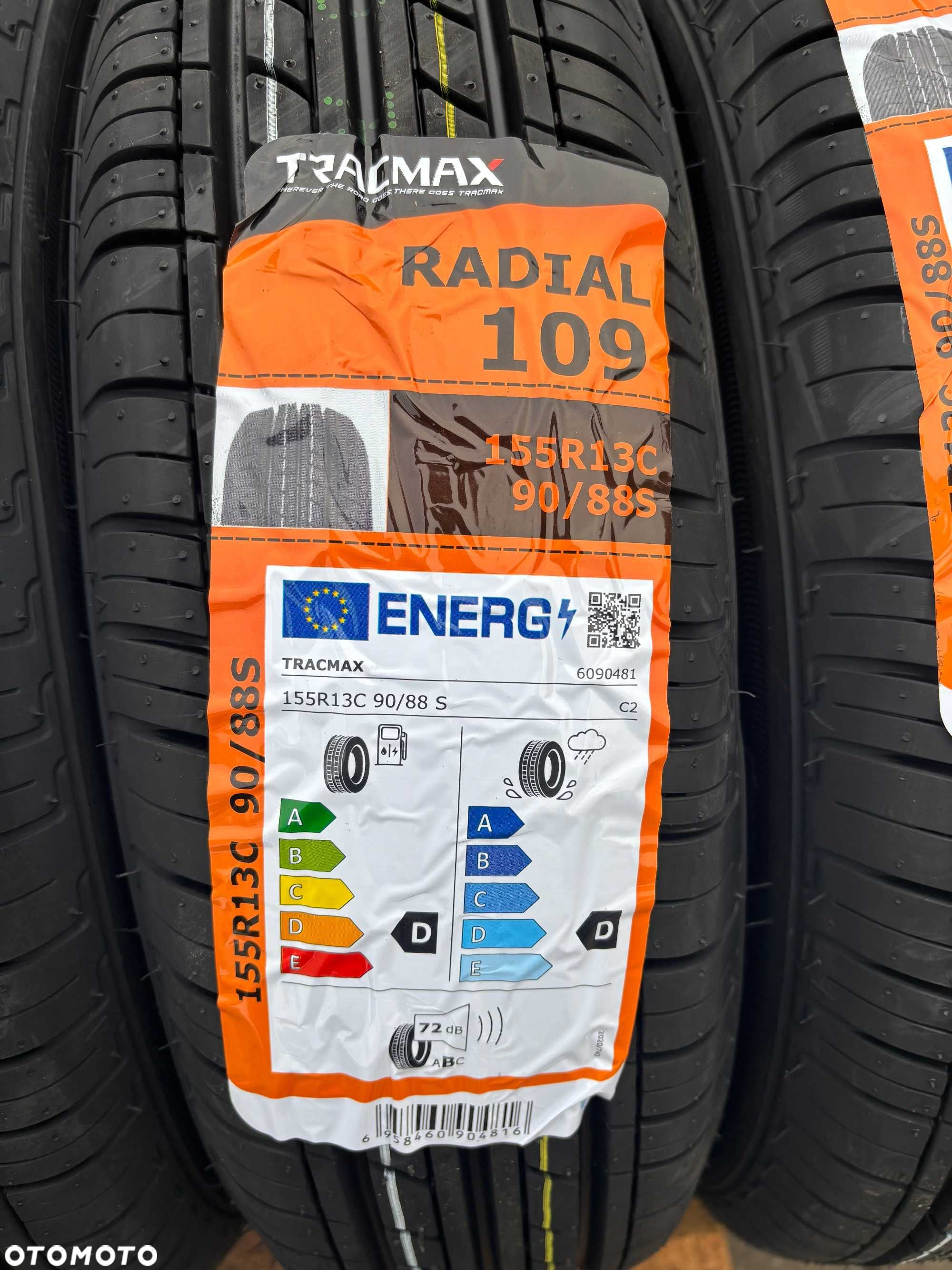Okazja opony letnie 155/80R13C 90/88S TRACMAX RADIAL 109 NOWE 2024r. - 2