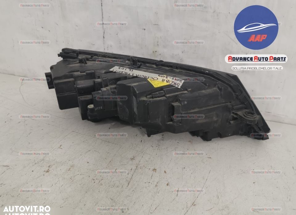 Far Stanga original cu Full Led Skoda  Octavia  3 facelift 2017 2018 2 - 5