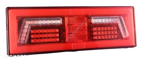 LAMPA TYLNA PRZYCZEPY ZESPOLONA LED DIODOWA LAWETA - 15