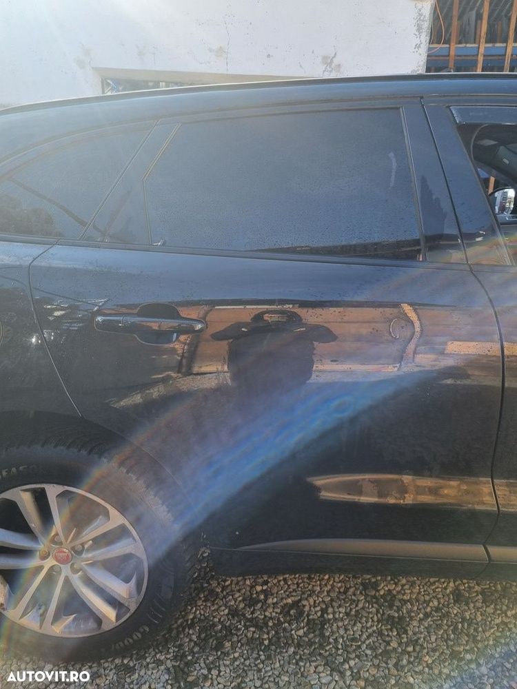 Usa Dreapta Spate Jaguar F - Pace 2015 - 2020 SUV 4 Usi Ultimate Black PAB (1374) - 1