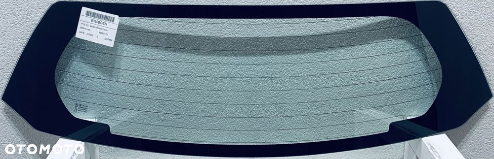 Szyba tylna nowa SUZUKI ALTO 2009- ZIELONA