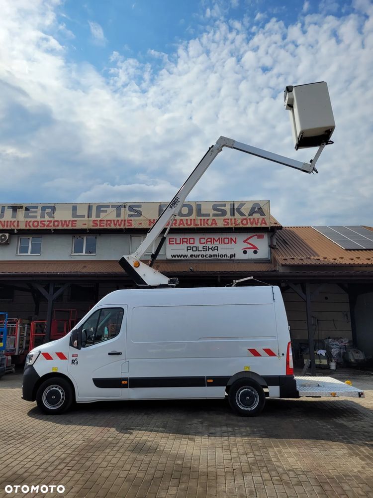 Renault Master podnośnik koszowy zwyżka 12,5 m - 9