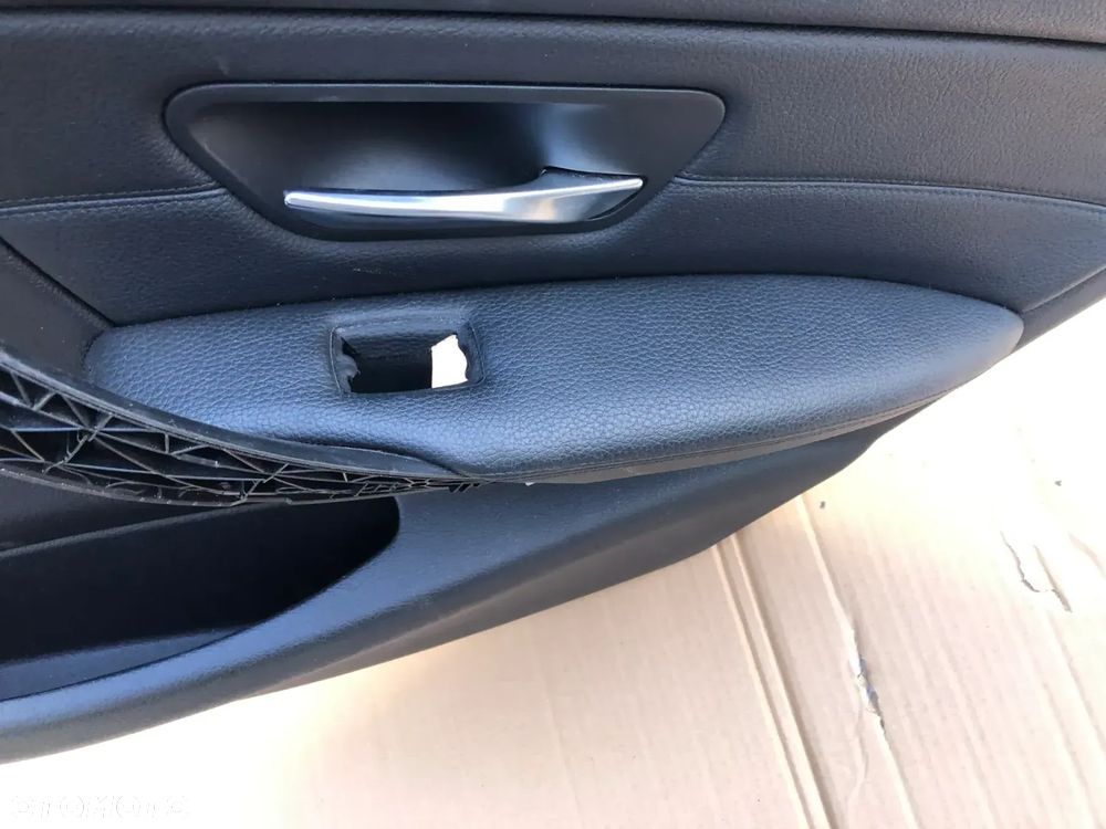 BOCZEK DRZWI LEWY PRAWY BMW F31 SKÓRA POD ROLETĘ - 6