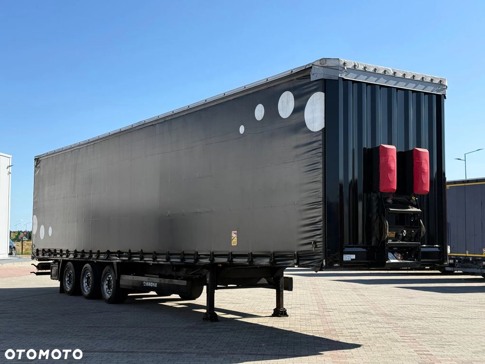 Krone NACZEPA MEGA / SUWANY PODNOSZONY DACH / SKRĘTNE OSIE / SALON PL - 2