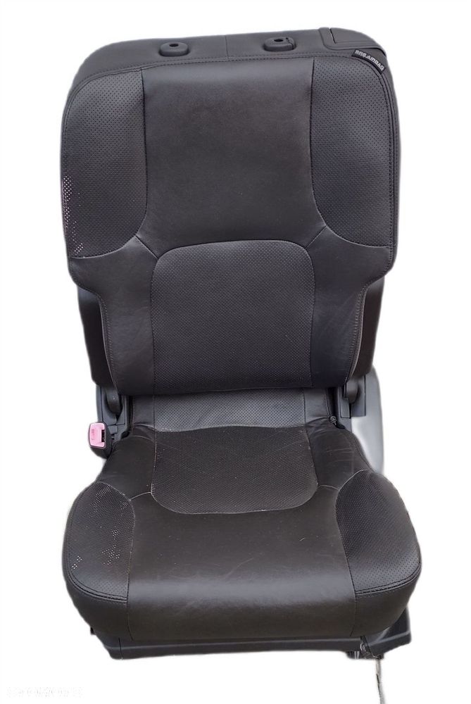 nissan pathfinder r51 05-10 fotel lewy przedni lewy przód skóra angielski - 1