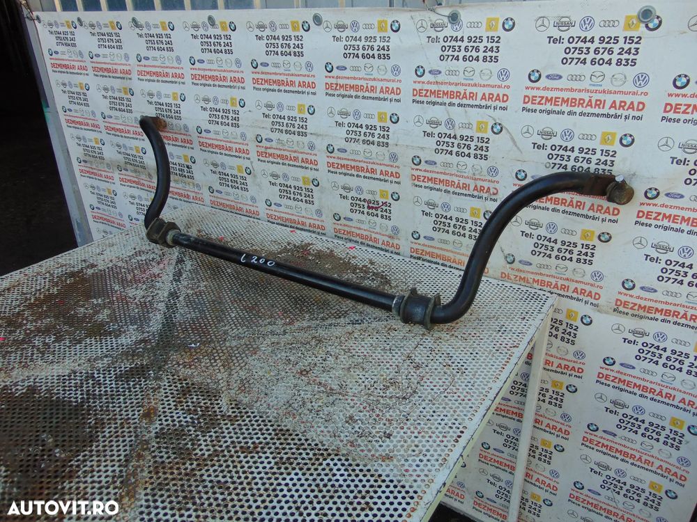 Bara stabiliozatoare fata Mitsubishi l200 dupa 2015 bara torsiune fata Fiat Fullback 2015-2024 - 2