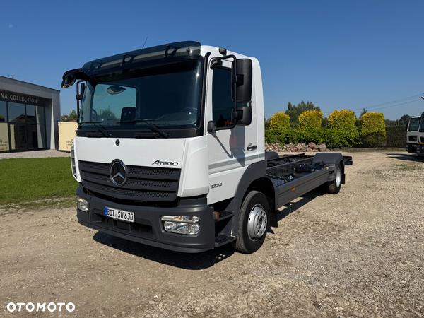 Mercedes-Benz ATEGO 1224/ MANUAL/ HAK/ Wywrotka/ RAMA