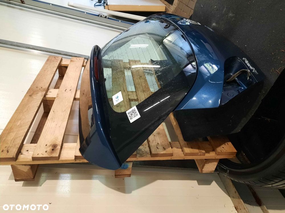^ KLAPA TYŁ TYLNA BAGAŻNIKA OPEL ASTRA J 4 IV Z22A MORSKA BŁĘKITNA 5D 5 DRZWI HB - 4