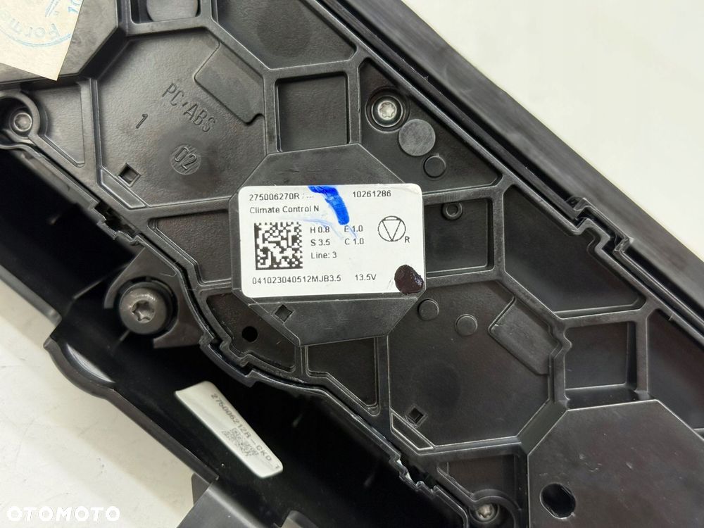 panel klimatyzacji dacia jogger 275006270r - 6