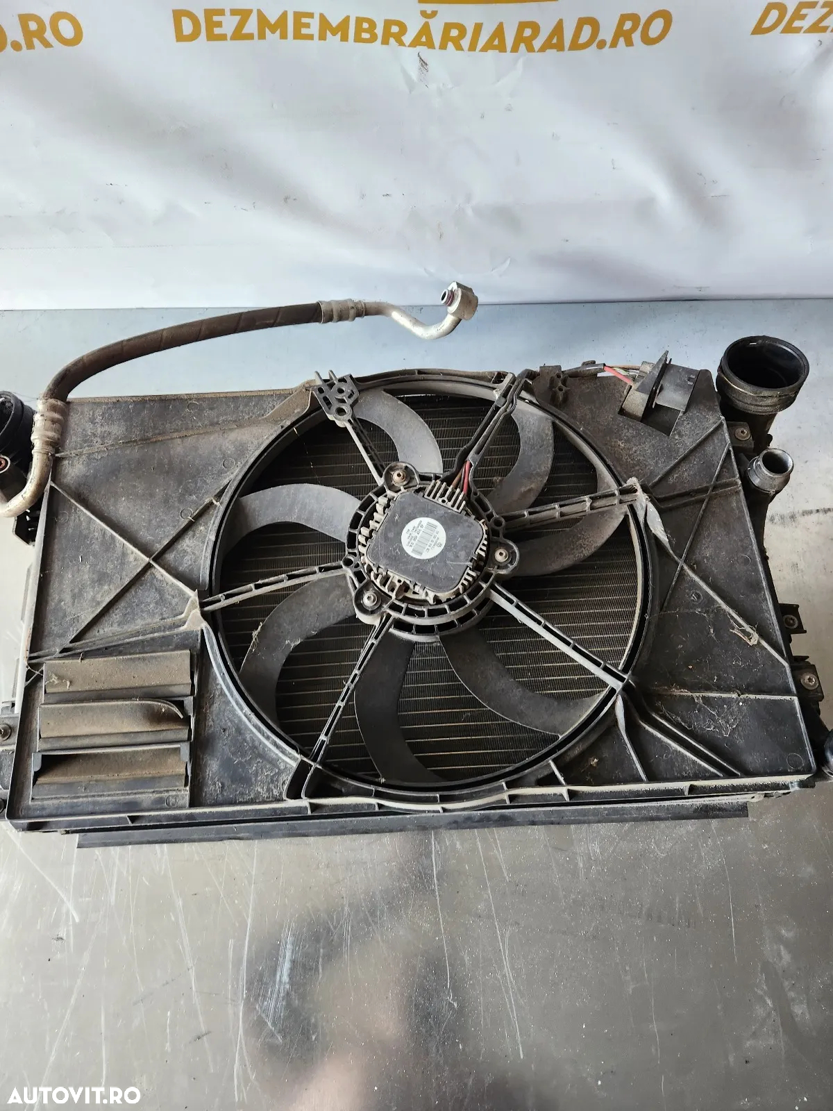 Grup Radiatoare Radiator Apa Antigel Clima Ac Intercooler Termocupla Electroventilator Vw seat Skod - 5