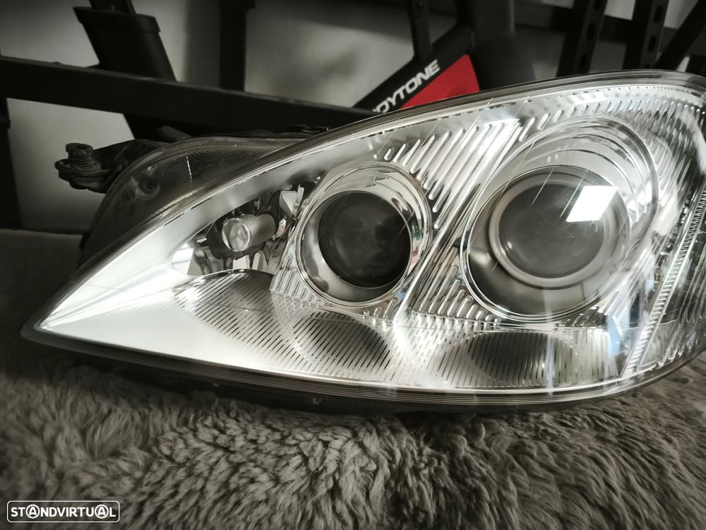 Farol esquerdo bi-xenon direcional Mercedes classe S w221