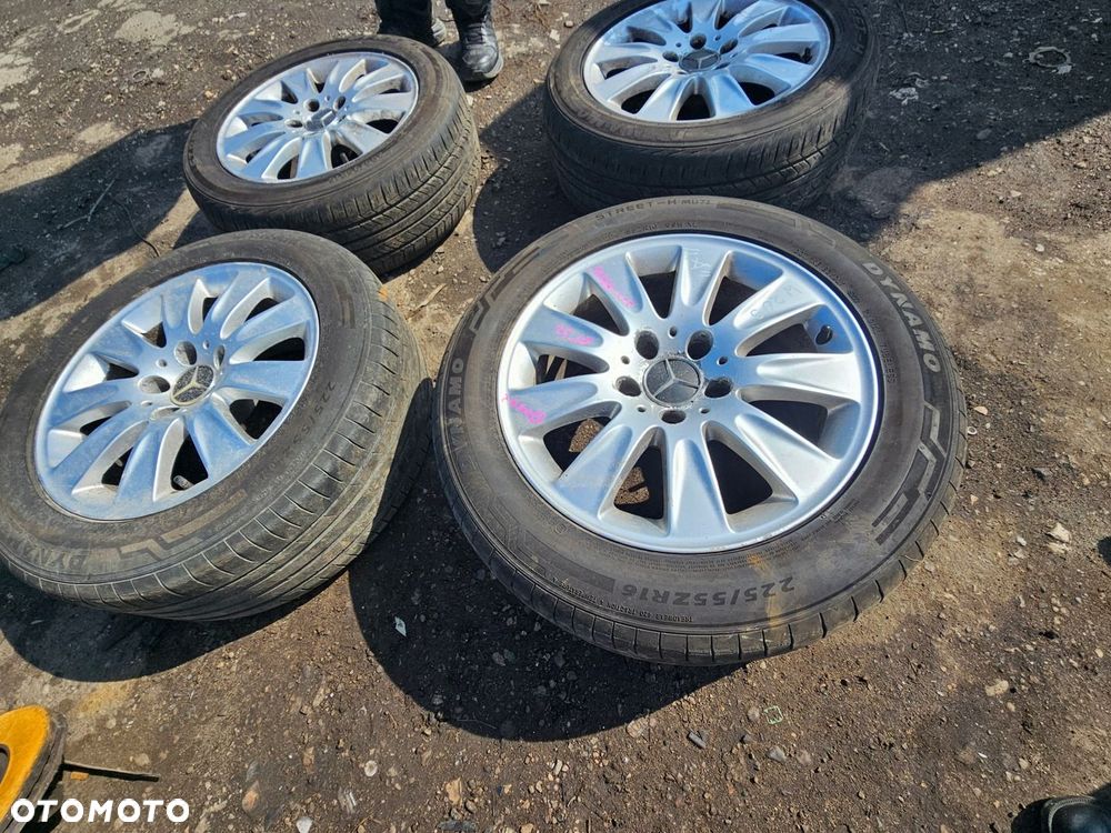 FELGI ALUMINIOWE KOŁA OPONY MERCEDES CLK W209 16 ET32 5x112 - 2