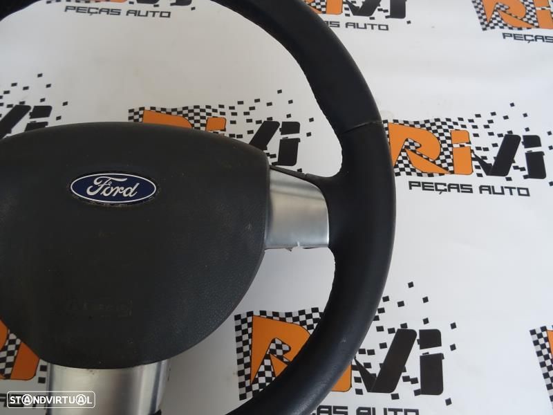 Volante Ford Focus Ii (Da_, Hcp, Dp)  Volante De 3 Braços Em Pele Ford - 4
