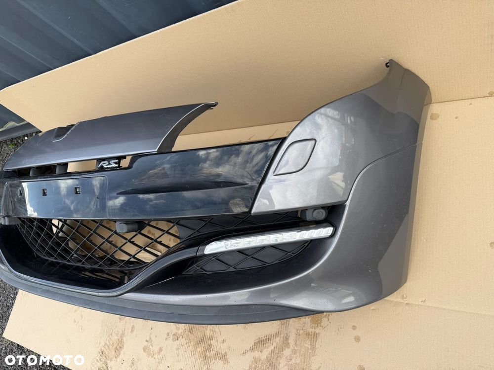 ZDERZAK PRZÓD RENAULT MEGANE III RS 09-13 KOMPLETNY ORYGINAŁ DEMONTAŻ TEKNG - 2