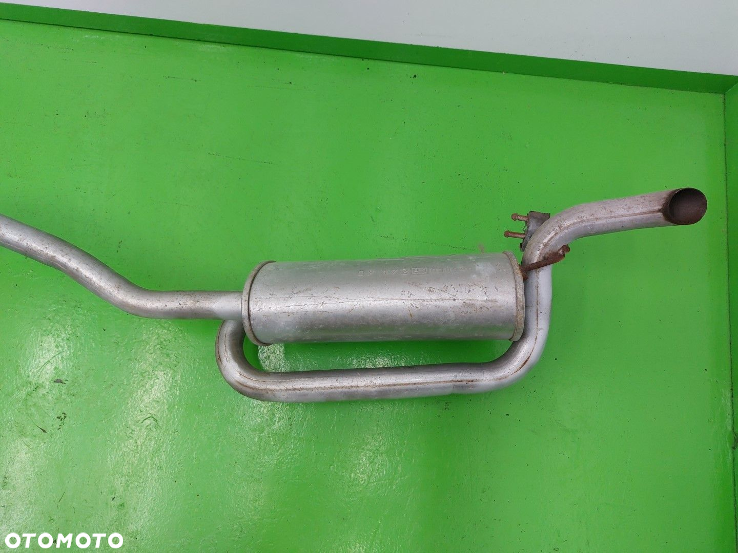 Wydech kompletny tłumik KOŃCOWY ŚRODKOWY FIAT PUNTO I 1994-1999 1.2 B ŁADNY - 9