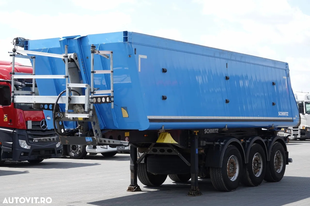 Schmitz Cargobull TIPPER 28 M3 / ALUMINIU / AXIE DE RIFAT - 3