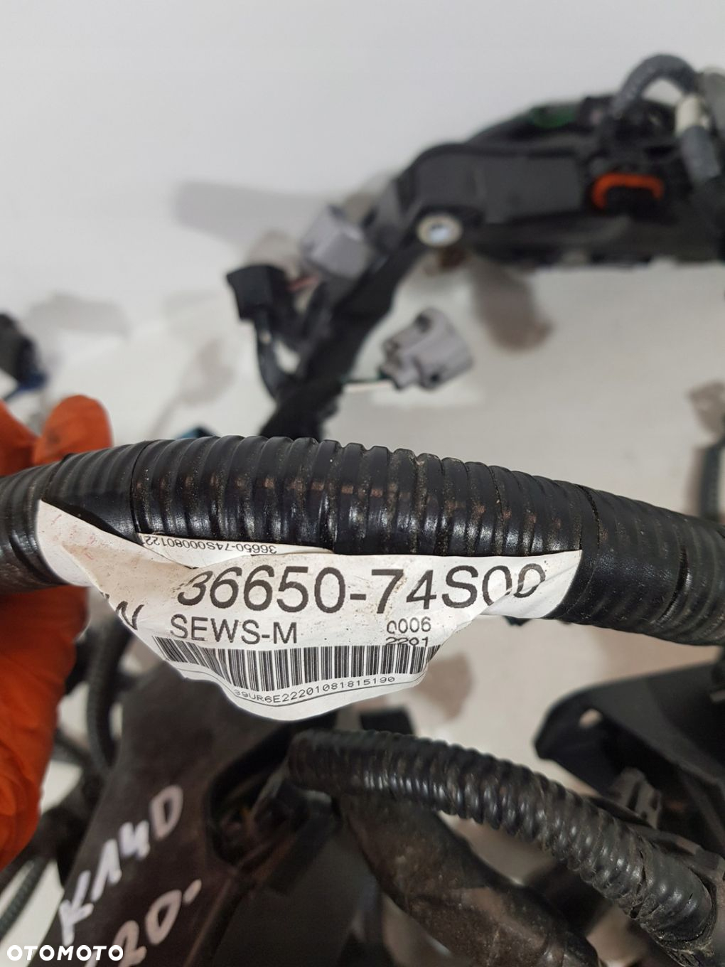 WIĄZKA INSTALACJA SILNIKA 36650-74S00 SUZUKI SX4 SWIFT S-CROSS 1.4T K14D - 12