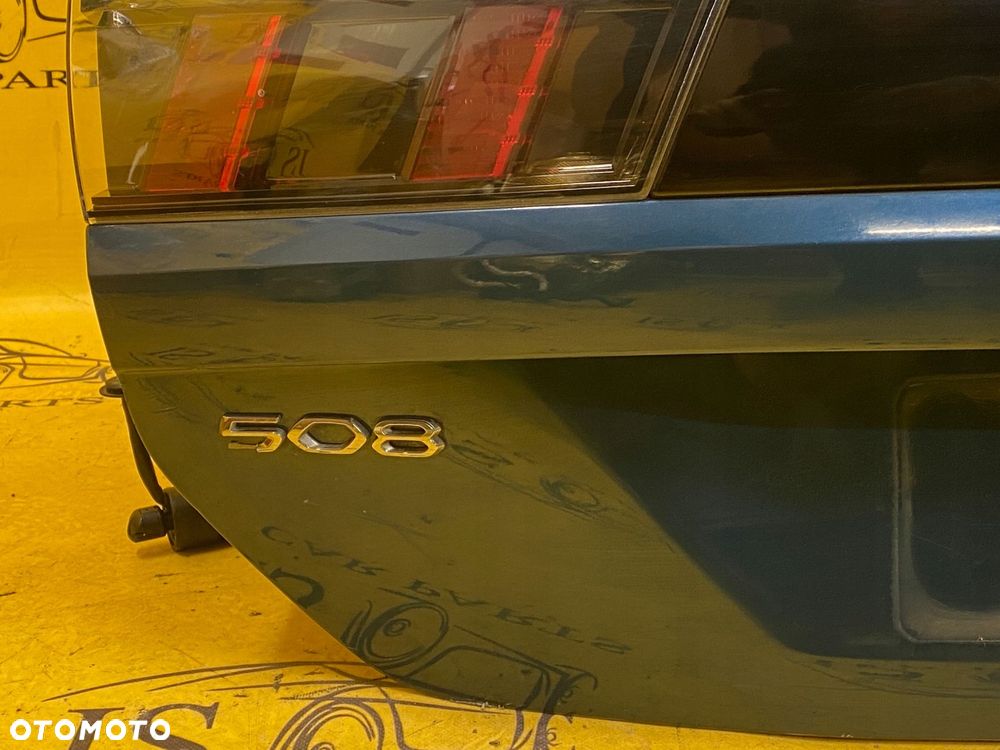 KLAPA ZDERZAK TYLNY TYŁ PEUGEOT 508 II 2 SW - 7