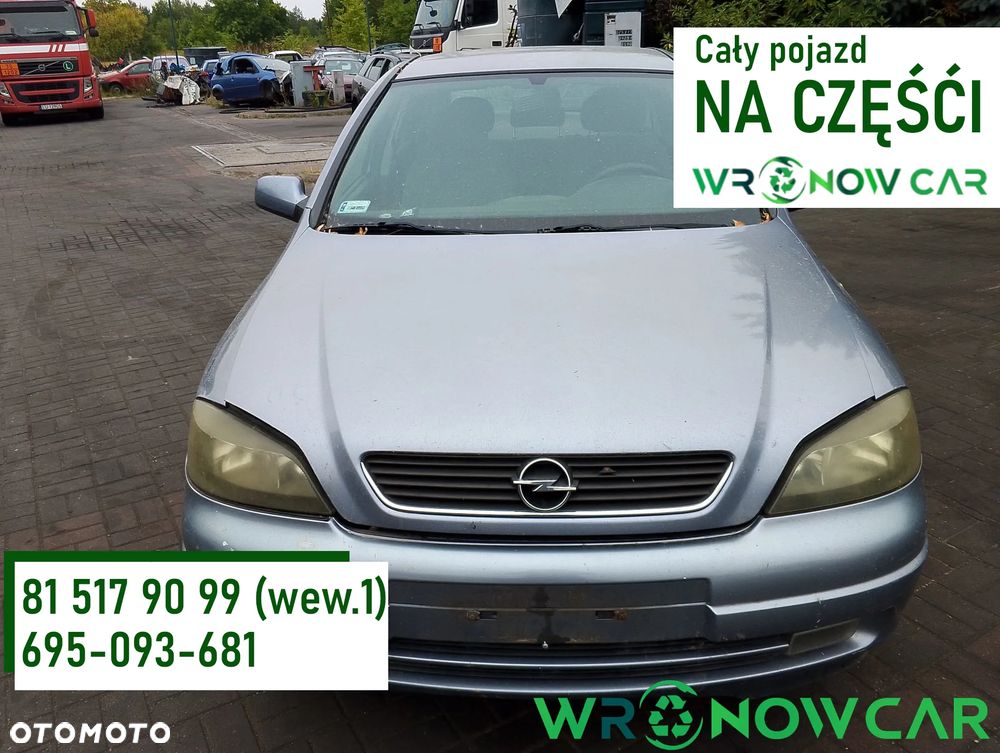 Opel Astra G (03r.) 1.7 CDTI 80KM. Silnik Z17DTL Skrzynia M79/F17 W355  lakier 4AU.Cały na części. GWARANCJA !!!  Przód Tył Zestaw Komplet Drzwi Klapa Zderzak Błotnik Maska Grill Atrapa Szyba Pas Lampa Lusterko Boczki Fotel Kanapa Kokpit Deska Rozdzielcza Przełącznik Włącznik Sterownik Przewody Wiązka Instalacja Moduł Komputer Czujnik Listwa Pompa Alternator Wtryski Głowica Rozrusznik Kompresor Sprzęgło Dwumas Silnik Skrzynia ABS Klimatyzacji Paliwa Wspomagania Kolektor Turbina Przepustnica Zawór Chłodnica Koło Hak Belka Sanki Zawieszenie Mcpherson Półoś Amortyzator Wydech Tłumik Zacisk Most - 1