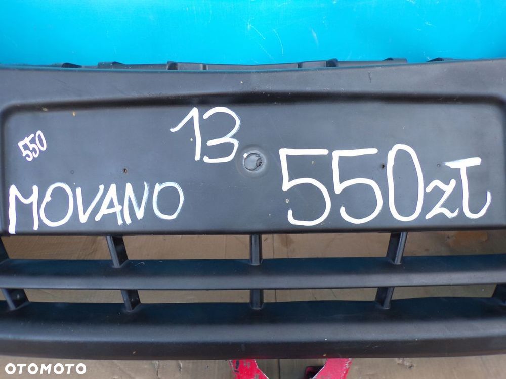 Opel MOVANO 3 10 - zderzak przód przedni ORYGINAŁ - 4