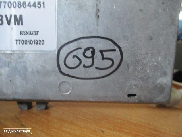 Centralina 7700101920 S111730108C RENAULT MEGANE COUPE 1996 1.4I SIEMENS RENAULT MEGANE 1997 1.4I SIEMENS RENAULT MEGANE 1 PHASE 1  1998 1.4I 75CV 5P AZUL SIEMENS - 3