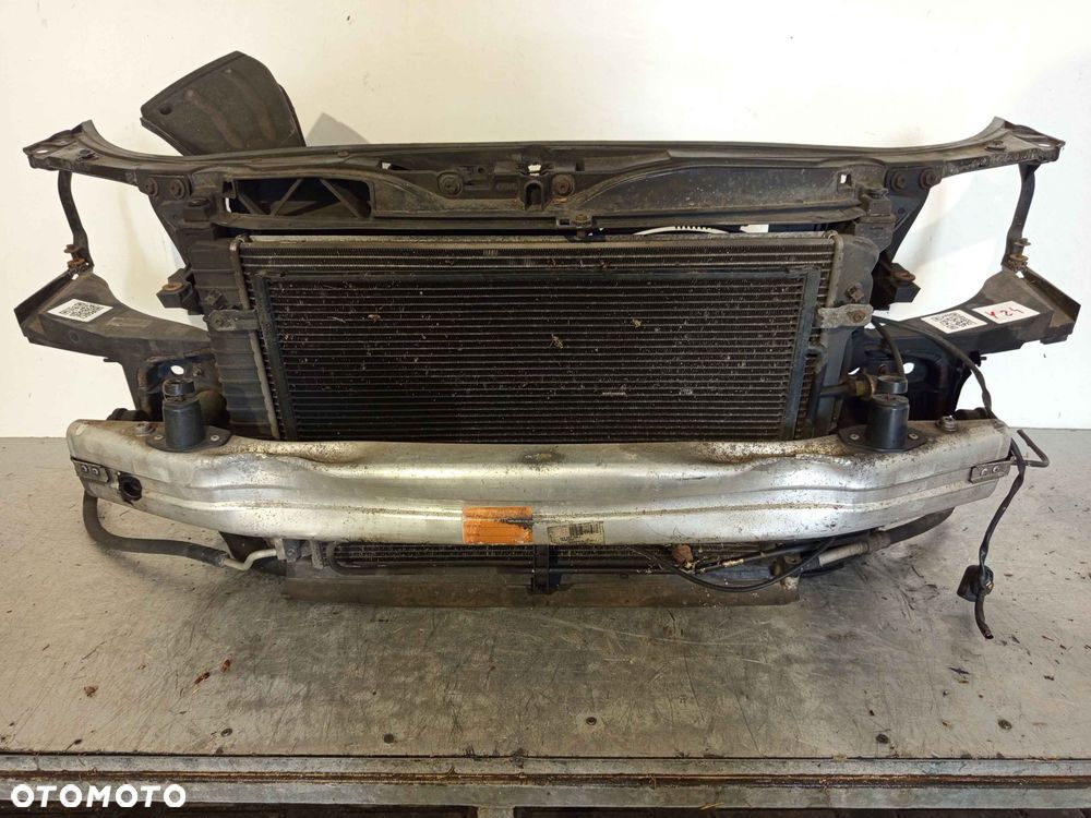 + PAS PRZEDNI AUDI A4 B7 2.0 TDI AUTOMAT BELKA WZMOCNIENIE CZOŁOWE CHŁODNICA WODY 1 WENTYLATOR OBUDOWA DIESEL MANUAL