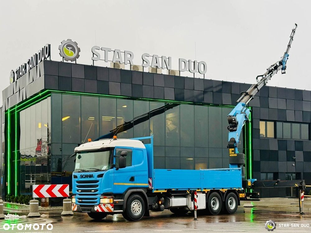 Scania G450 6x4 PALFINGER PK 42002 SH HDS Żuraw Fly Jib Wciagraka - 6