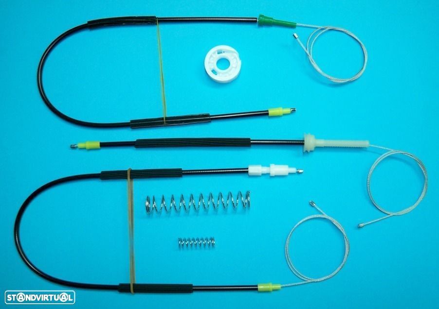 Kit reparação elevador dos vidros BMW serie 1  E81, E82, E88  NOVO - 1