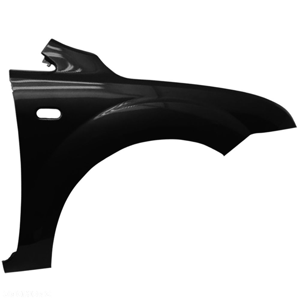 BLU Błotnik FORD FOCUS MK2 przed liftem prawy przód 2004-2008 ocynk surowy do lakierowania - 2