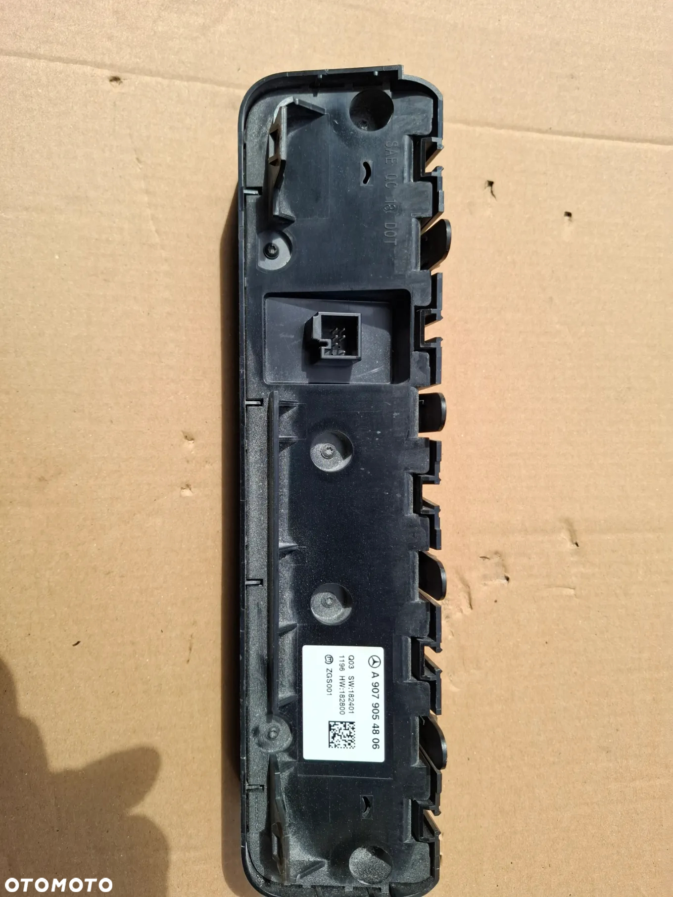 MERCEDES SPRINTER 907 PANEL KLIMATYZACJI A9079054806 - 3