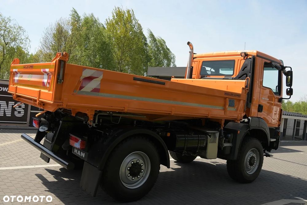 MAN 13.290///* 2021///* NOWY NIE UŻYWANY///* 4X4///* 3 STRONNY WYWROT///* MEILLER-KIPPER///* 14000KG///* STAN NOWY - 4