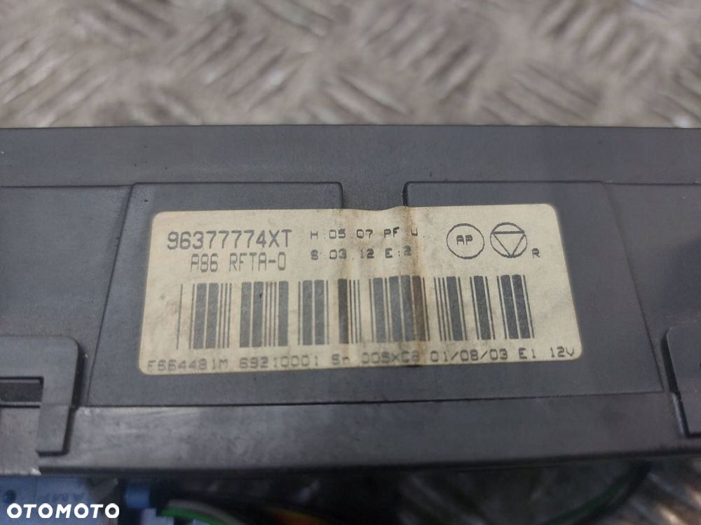 PANEL NAWIEWU CITROEN C2 I 96377774XT - 3